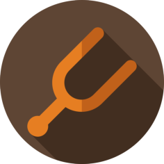 Diapason Outline Icon Svg Set, Free Vectors File