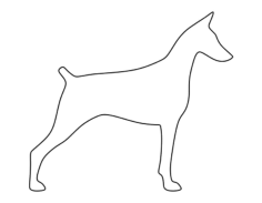Doberman Kids Coloring Pages Pdf, Free Vectors File