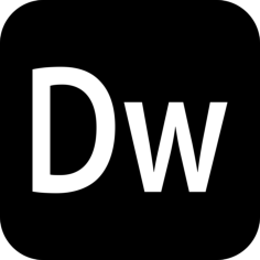 Dreamweaver Sketch Style Svg Vector, Free Vectors File