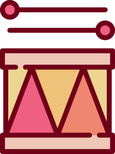 Drum Outline Svg Vector, Free Vectors File