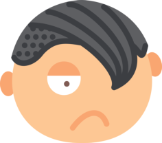 Emo Contour Svg Vector, Free Vectors File