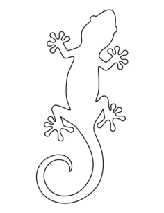 Gecko Kids Coloring Pages Pdf, Free Vectors File