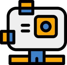 Gopro Sketch Drawing Svg, Free Vectors File
