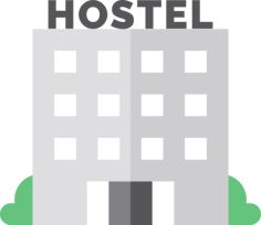 Hostel Digital Sketch Svg Design, Free Vectors File