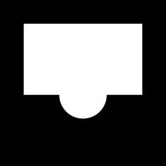Inbox Line Art Svg Vector, Free Vectors File