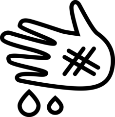 Injury Outline Svg Vector, Free Vectors File