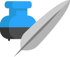 Inkwell Vinyl Cutting Svg File, Free Vectors File