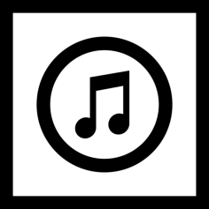 Itunes Silhouette Svg Vector, Free Vectors File