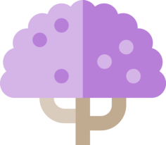 Jacaranda Sketch Svg Vector, Free Vectors File