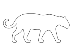 Jaguar Coloring Pdf, Free Vectors File