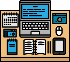 Journalist Contour Svg Vector, Free Vectors File