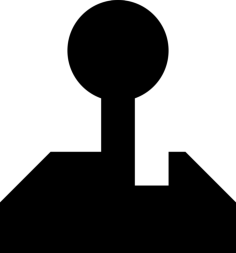 Joystick Laser Cut Svg File, Free Vectors File