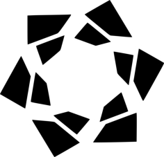 Kaleidoscope Silhouette Cutting Svg Files, Free Vectors File