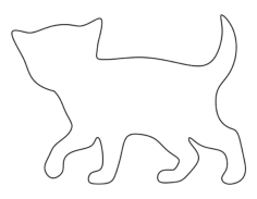 Kitten Coloring Pdf, Free Vectors File