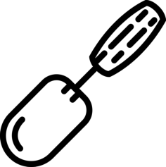 Knife Outline Svg File, Free Vectors File