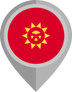 Kyrgyzstan Tracing Svg Vector, Free Vectors File