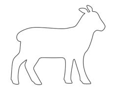 Lamb Tracing Worksheets Pdf, Free Vectors File