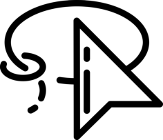 Lasso Tracing Svg Vector, Free Vectors File