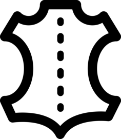 Leather Simple Line Art Svg, Free Vectors File