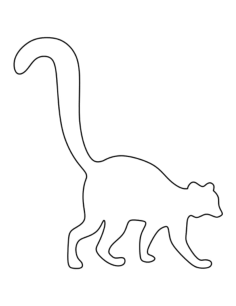 Lemur Coloring Pages Pdf, Free Vectors File