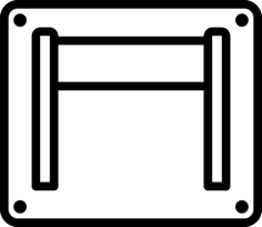 Lever Stencil Svg Vector, Free Vectors File