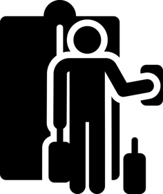 Lift Line Art Illustration Svg, Free Vectors File