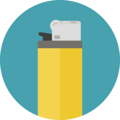 Lighter Silhouette Svg Vector, Free Vectors File