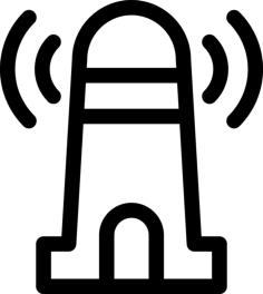 Lighthouse Line Art Svg Vector, Free Vectors File