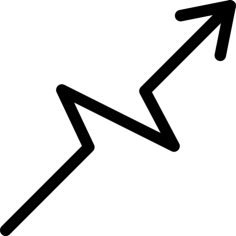 Lightining Digital Sketch Svg Design, Free Vectors File