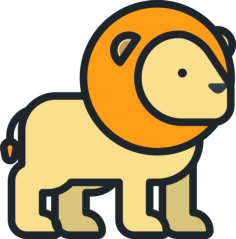 Lion Stencil Svg Vector, Free Vectors File
