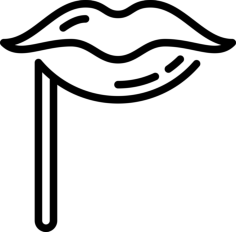Lips Craft Design Svg File, Free Vectors File