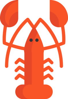 Lobster Engraving Svg Design, Free Vectors File