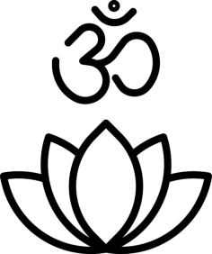Lotus Silhouette Svg Vector, Free Vectors File