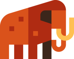 Mammoth Line Tracing Svg Vector, Free Vectors File