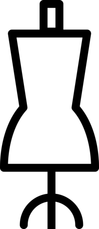 Mannequin Outline Drawing Svg Vector, Free Vectors File