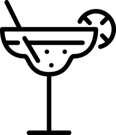 Margarita Stencil Svg Design File, Free Vectors File