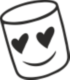 Marshmello2 Icon Svg Vector, Free Vectors File