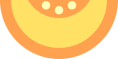 Melon Silhouette Svg Vector, Free Vectors File
