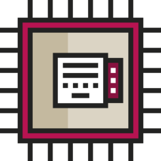 Microchip Vinyl Svg File, Free Vectors File