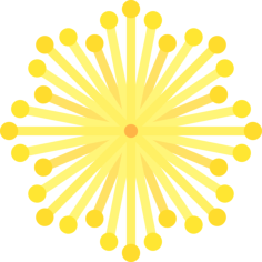 Mimosa Outline Svg File, Free Vectors File