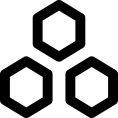 Molecule Editable Svg Line Art, Free Vectors File