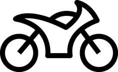 Motorcycle Sketch Drawing Svg, Free Vectors File