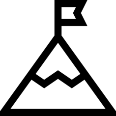 Mountain Tracing Svg Vector, Free Vectors File