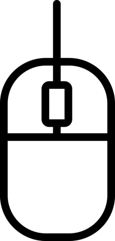Mouse Icon Svg Vector, Free Vectors File
