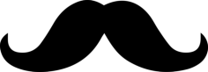 Mustach Stencil Svg Design File, Free Vectors File