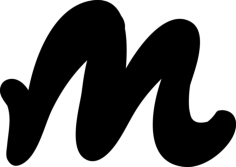 Myfolio Sticker Outline Svg File, Free Vectors File