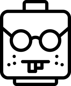 Nerd Editable Svg Line Art, Free Vectors File