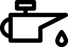 Oiler Line Art Svg Vector, Free Vectors File