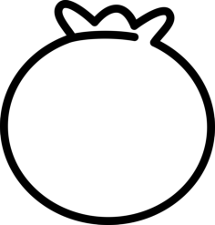 Onion Outline Svg Vector, Free Vectors File