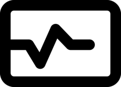 Oscilloscope Outline Svg Vector, Free Vectors File